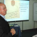 Presidente do SIRECOM-MS e CORE-MS, José Alcides dos Santos, considerou produtiva participação na terceira etapa da Rota do Desenvolvimento. Foto: Assessoria de Comunicação